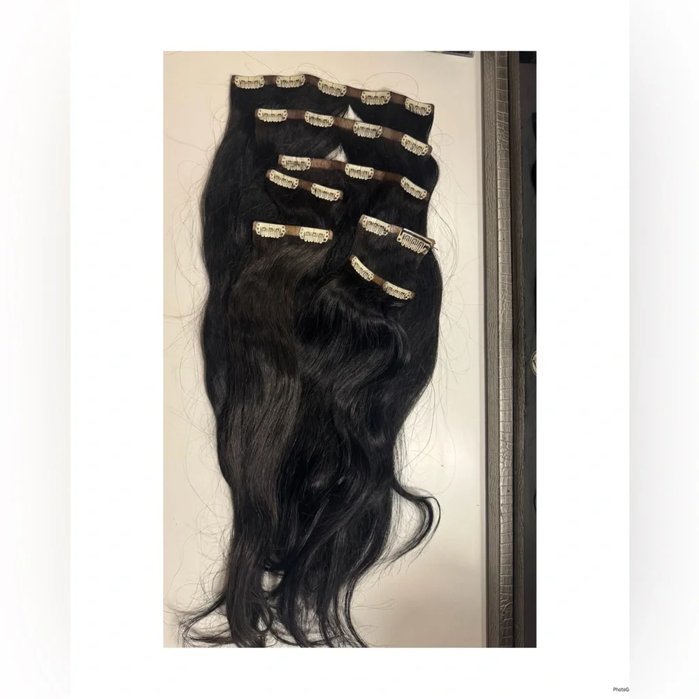 Glam seamless Human Hair Extensions - Picture 4 of 13